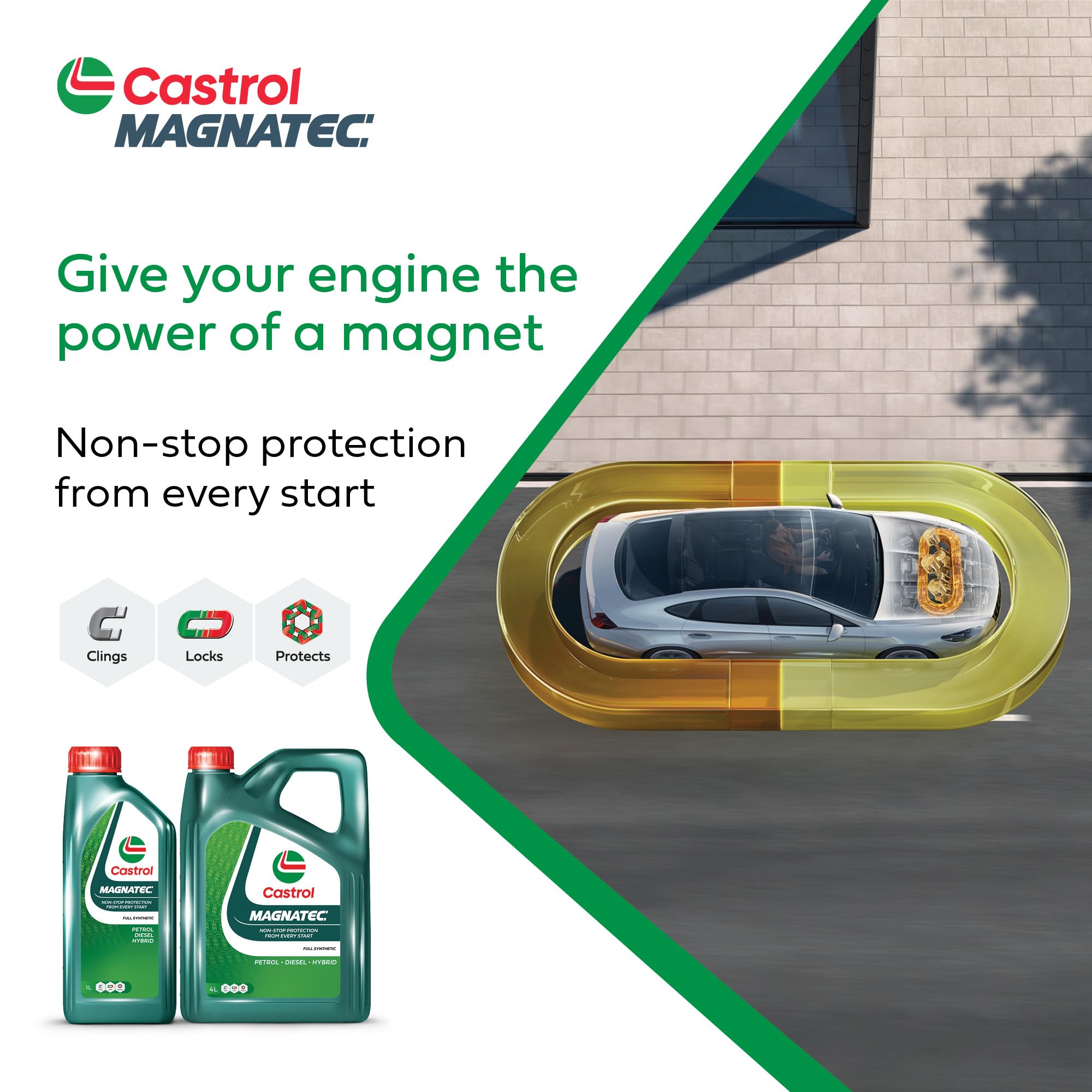 Castrol MAGNATEC Hybrid 0W-16 Engine Oil 5L : Amazon.co.uk: Automotive